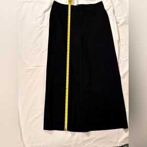 Nordstrom Classic Black Wide Leg pants - hemmed